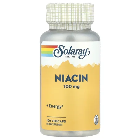 Solaray Niacin 100 mg 100 VegCaps