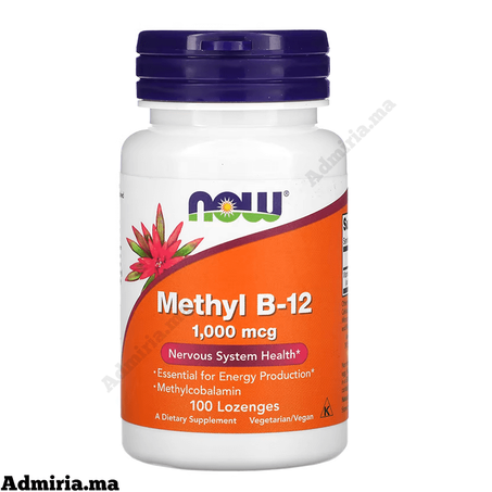 NOW Foods Methyl Vitamine B-12 1000 µg 100 pastille
