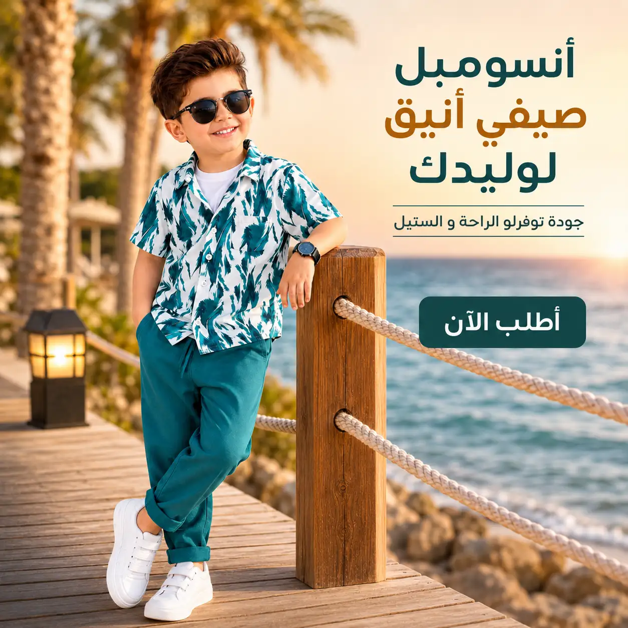 أروع أونسومبل 2 قطع لوليدك