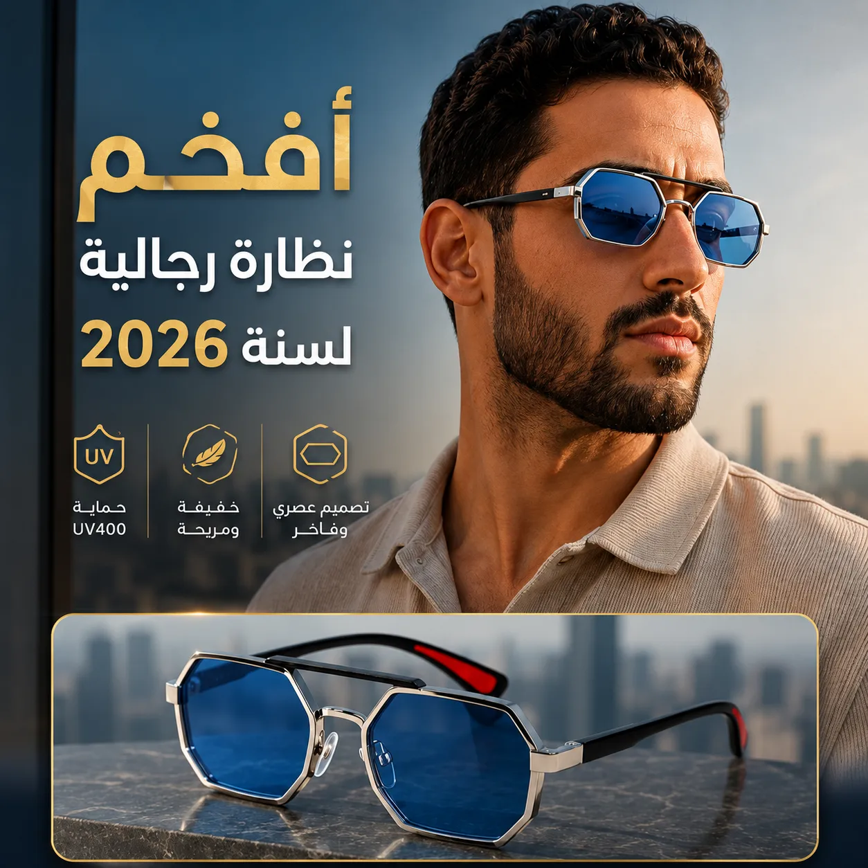 أفخم نظارة رجالية 2026
