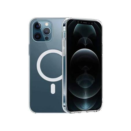 Pochette transparente pour iPhone 12 Pro MagSafe magnétique