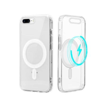 Pochette transparente pour iPhone 8 PLUS MagSafe magnétique
