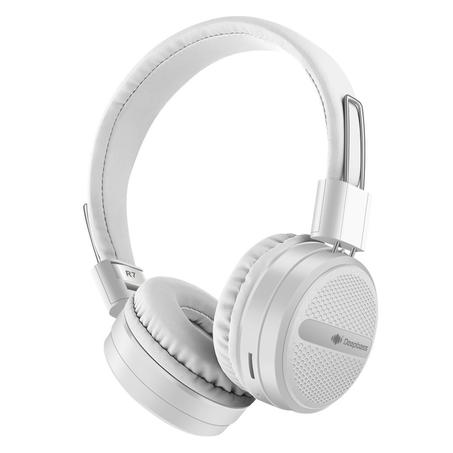 Deep Bass R7 SUPER CASQUE MICRO EXTRA BASS Bluetooth Suppor TF Card-FM-Audio input BLANC