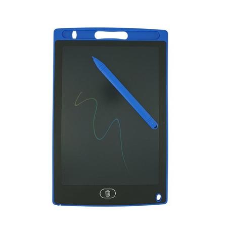 Tablette d'écriture et de dessin effacable LCD 8.5 - Bleu