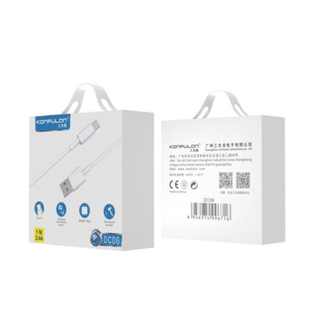 Konfulon DC06 Cable 1M Type C Original High qualité
