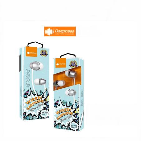 Deep Bass DS-400 Écouteurs WIRED EARPHONE EXTREME BASS