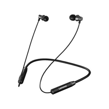 Lenovo écouteurs sport HE05 Bluetooth 5.0 tour de cou magnétique - Noir
