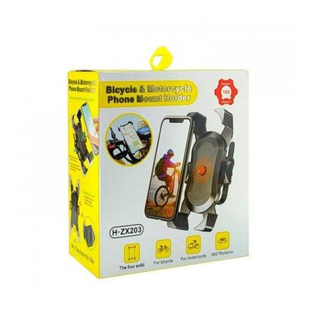 Support de téléphone pour Moto et Vélo rotation 360 °