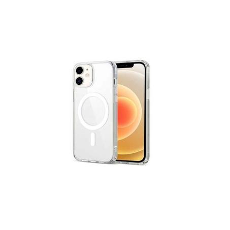Pochette transparente pour iPhone 12 normal MagSafe magnétique