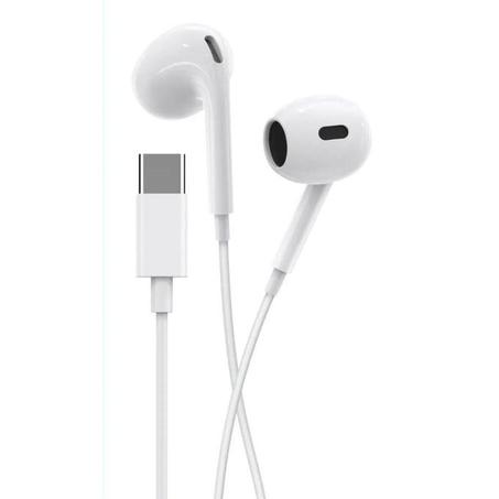 écouteurs filaires Type-C Stereo avec un micro Haute Qualité