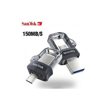 Sandisk Ultra Dual Drive M3.0 Mémoire SDDD3 USB 3.0 OTG 32 Go