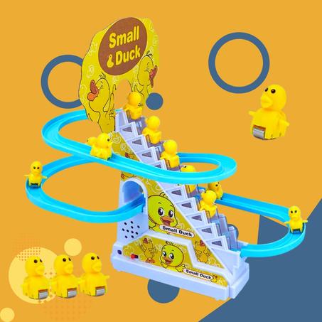 لعبة البطات و الدرج المتحركة للأطفال