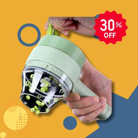 آلة الخضار الكهربائية المحمولة