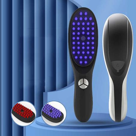 مشط الشعر بالعلاج الضوئي