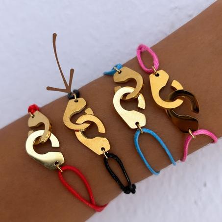 Cordon menottes noires