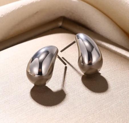 boucles mini drop argentéés