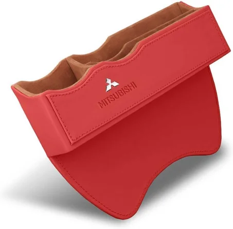 منظم فجوة مقعد السيارة الجلدي