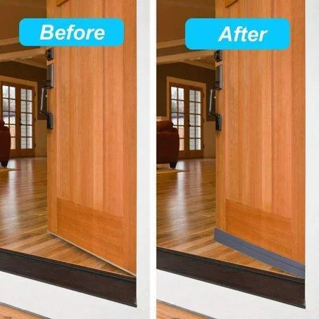 silicone sous la porte Bandes de balayage