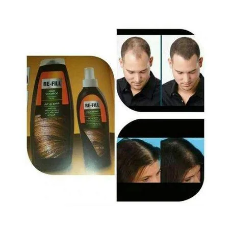 Spray refill anti chute