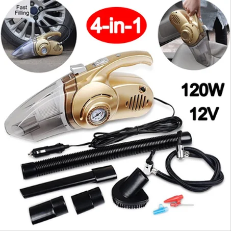 مكنسة ومنفاخ للسيارة