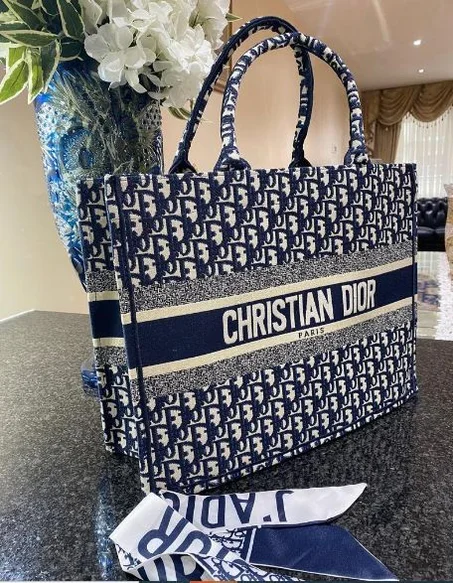 dior book tote bag