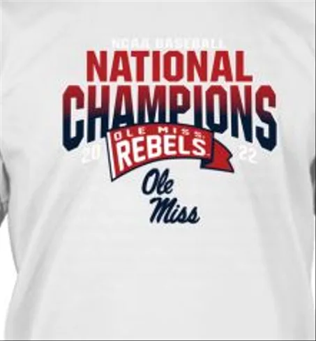 Championnat national Ole Miss svg classique,Ole Miss Rebels 2022,Baseball Solo Blast National Champs svg
