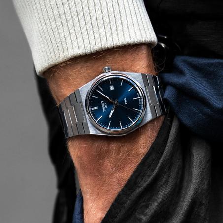 Tissot PRX- QUARTZ- Dateur - Qualité 3A - 7,900 DA BLUE