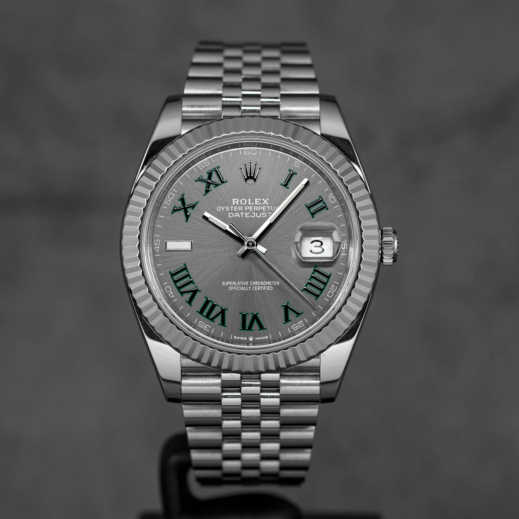 DATEJUST 41MM WIMBLEDON DIAL