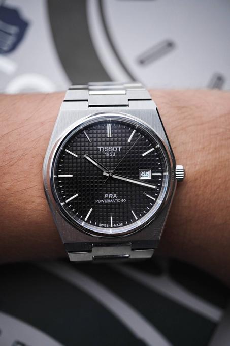 Tissot PRX- QUARTZ- Dateur - Qualité 3A - 7,900 DA (NOIRE)