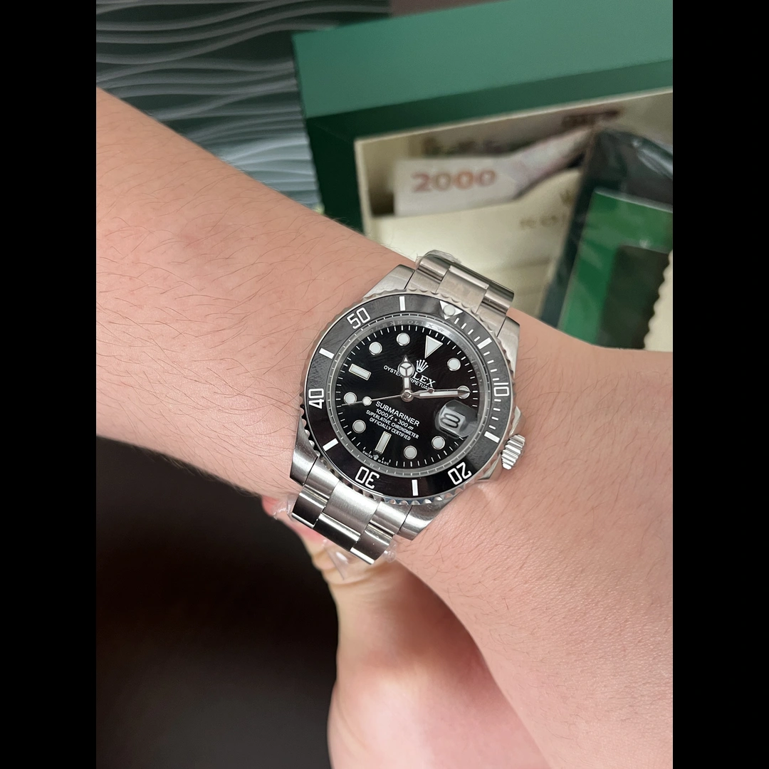 PRIX:  ( 26,500 DA ) 🟡 - ROLEX Submariner - mecanique/automatique - Bracelet Oyster Acier - OZ Top Qualité