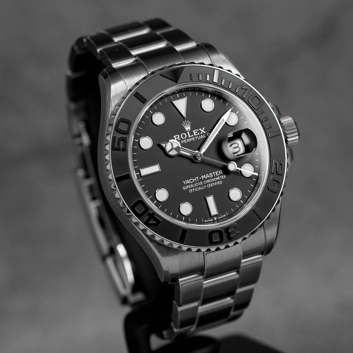 ROLEX YACHT-MASTER 42MM RLX TITANIUM BLACK DIAL (2026)