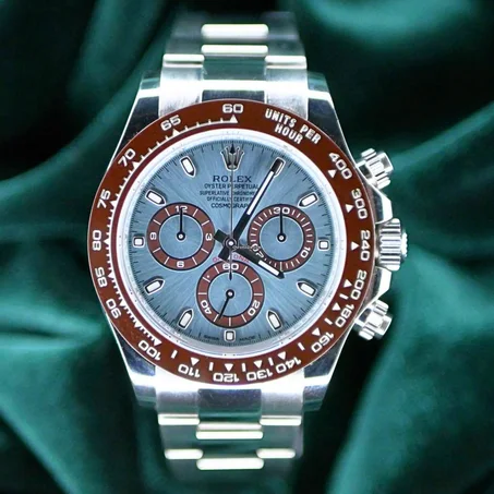 ROLEX DAYTONA PLATONA blue DIAL 2026 - PRIX: (2 Million 7900)