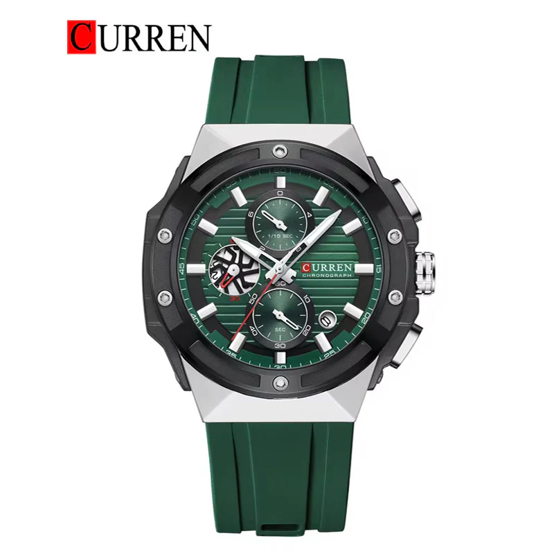 CURREN Original - 8462 - Etanche 5 bar - Chronograph - datuer