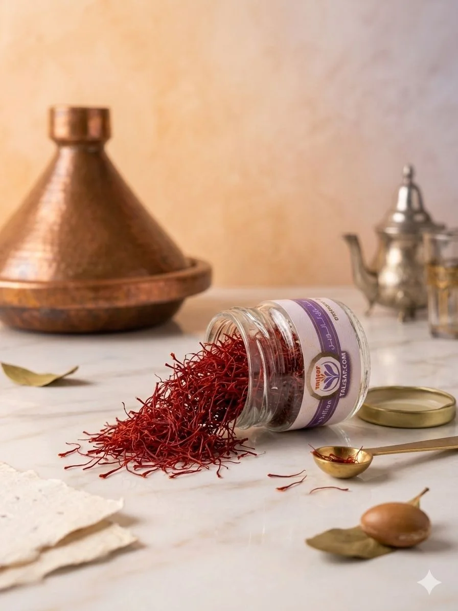 زعفران طبيعي حر 5 غرام _TALISAF