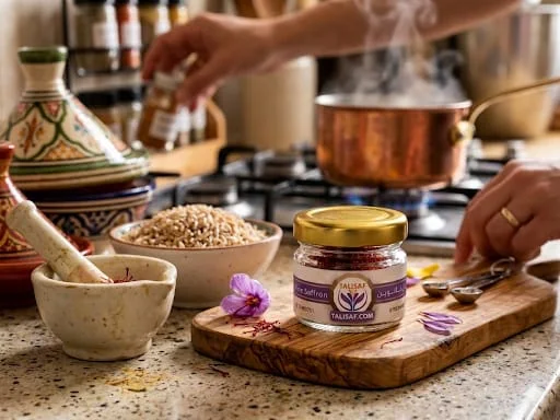 زعفران نقي 1  غرام _TALISAF