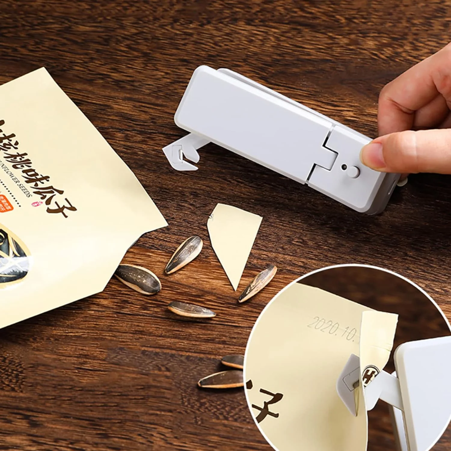 Handheld Heat Sealer;:جهاز غلق اكياس البلاستيك