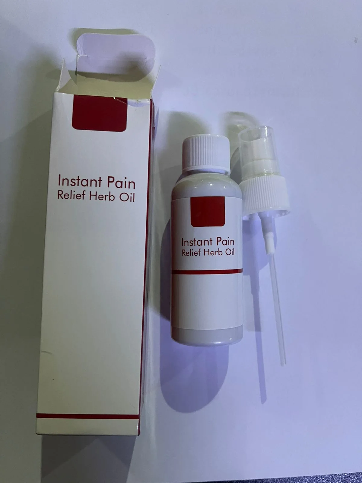 Instant Pain Relief Oil