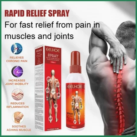 Spray extra fort à action rapide pour les maux de dos, l’arthrite soulagement des douleurs musculaires