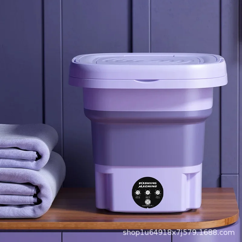 Wash Anywhere, Anytime – Foldable Mini Washing Machine