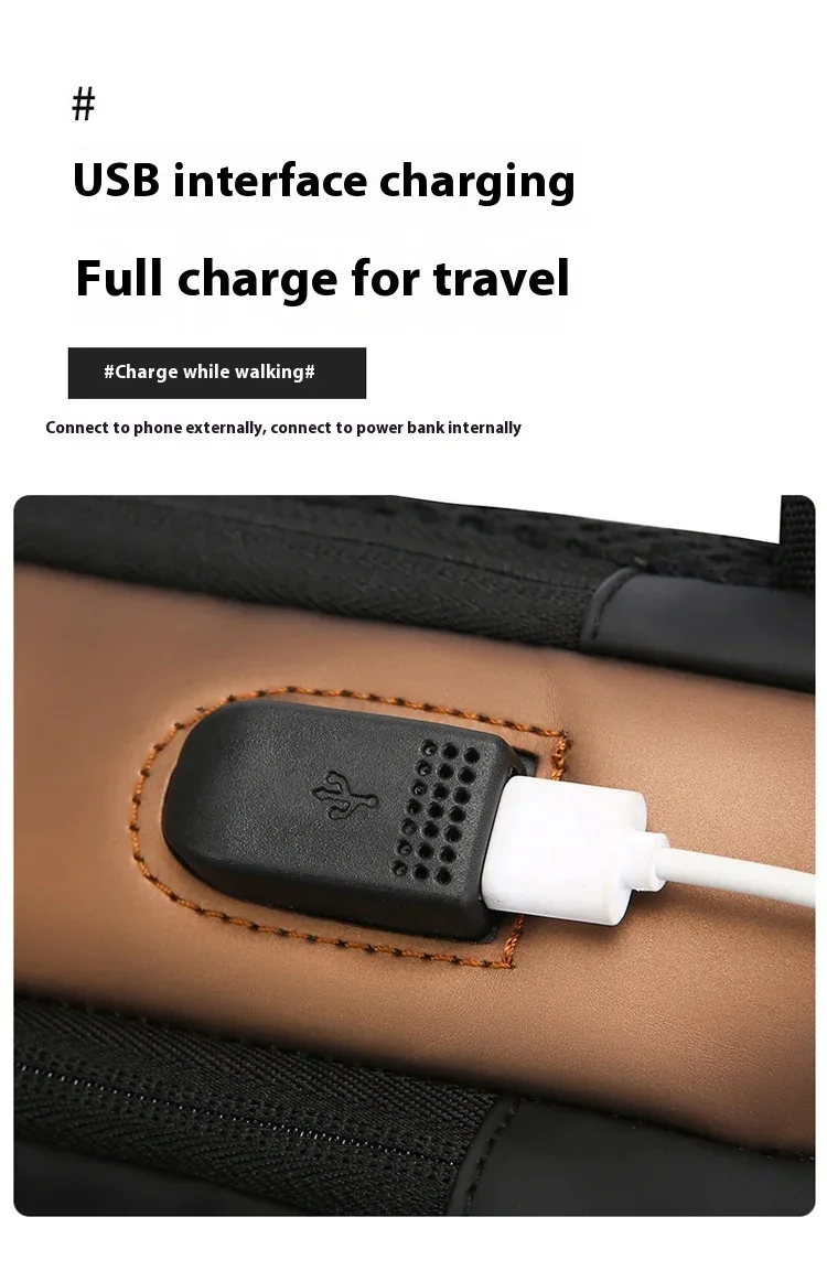 ZINGER™ Chest Bag | Anti-Theft Design for Men with Purpose