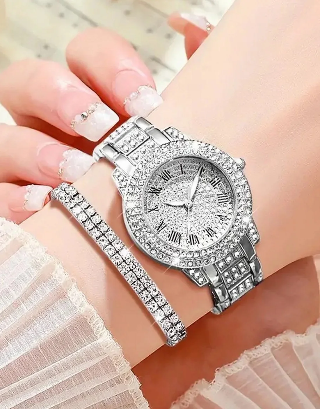 Radiance Silver Watch & Jewelry Collection
