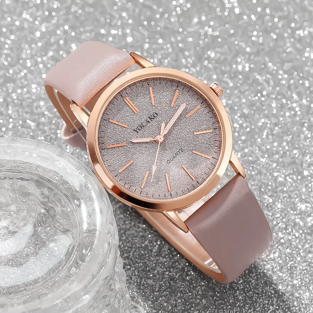 Royelle Blush Queen Set — Elegant Watch & Jewelry Collection