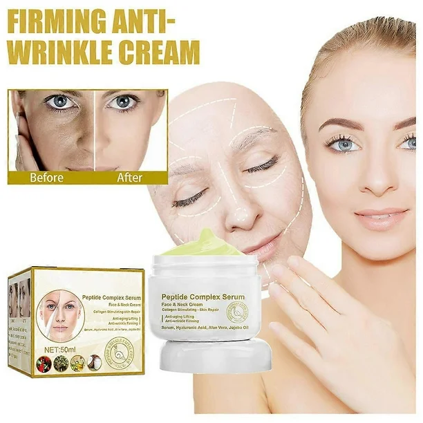 Peptide Complex Cream — Lift, Firm & Smooth Wrinkles Naturally