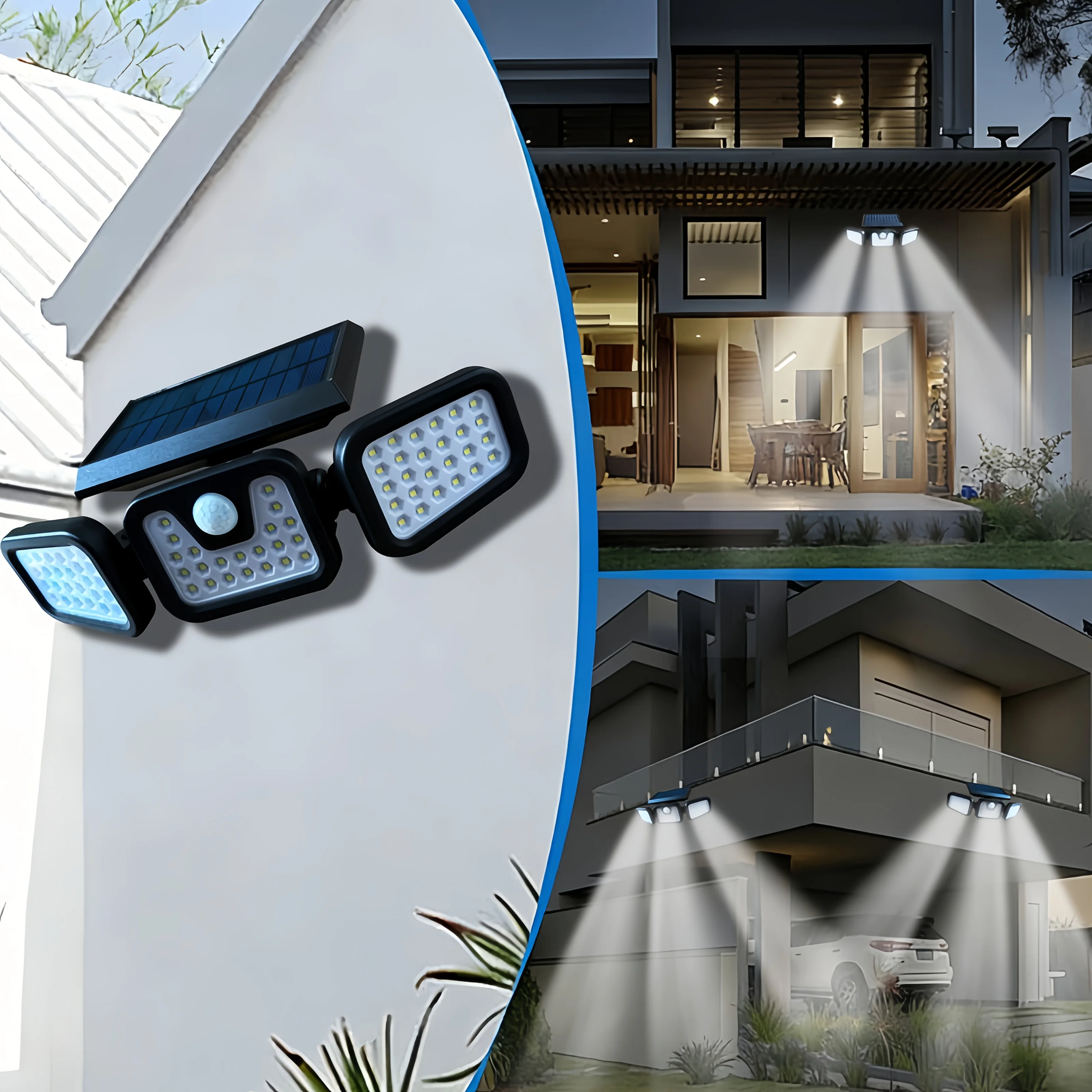 Arit Solar Motion Security Light – 198 LED Ultra-Bright Outdoor Protection