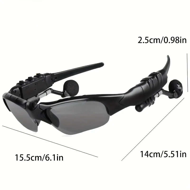 SmartVision 2-in-1: Wireless Audio & HD Sunglasses