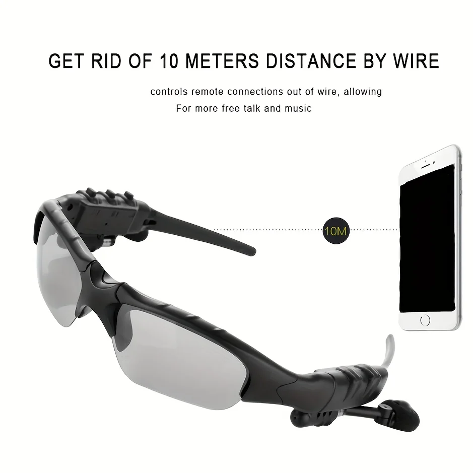 SmartVision 2-in-1: Wireless Audio & HD Sunglasses