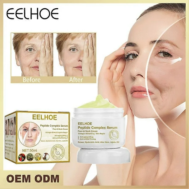 Peptide Complex Cream — Lift, Firm & Smooth Wrinkles Naturally