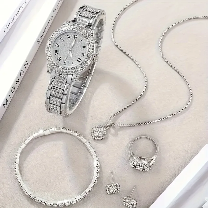 Radiance Silver Watch & Jewelry Collection