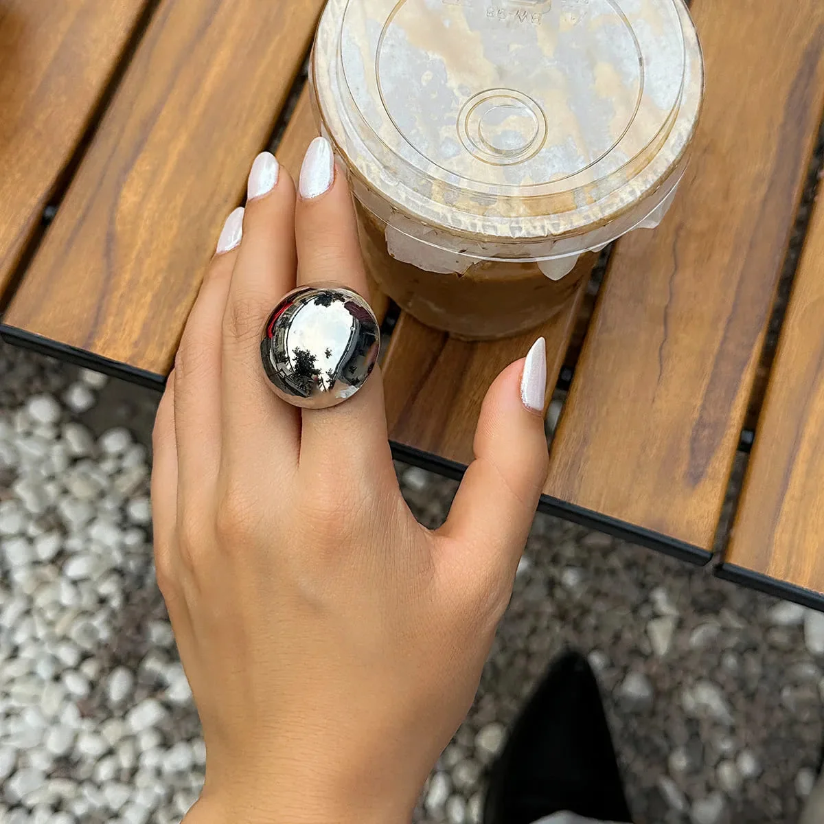 Ring & Earrings Set – Bold Shine