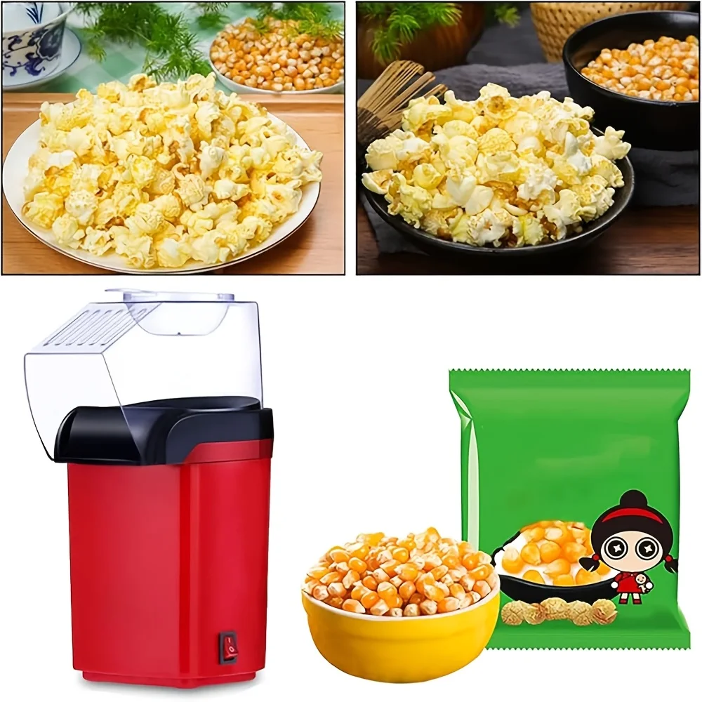 SENBOWE Mini Popcorn Maker – Instant Hot, Healthy Popcorn